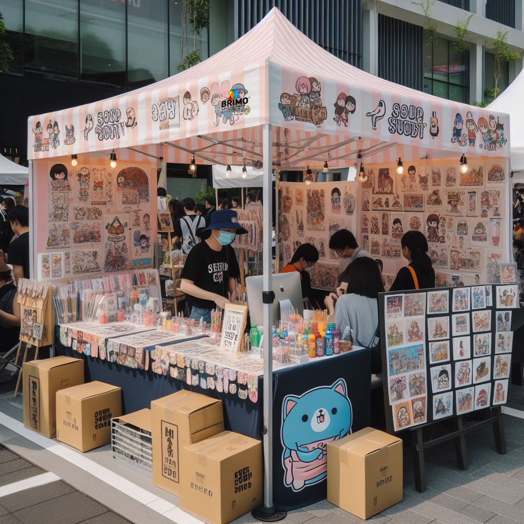 Sklopivi šatori za sajmove